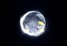 bubbles ponies derpy hooves space cutie mark my little pony friendship is magic dinky hooves Art HD Wallpaper